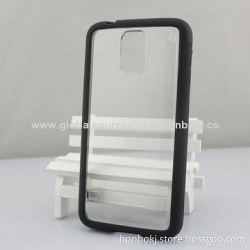 Plain PC+TPU Case for Samsung Galaxy S5